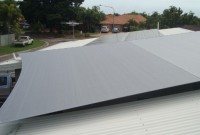 Shadecloth Sail with Roof Brackets 